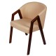 Кресло «Аверс» с мягким сиденьем (деревянный каркас)
