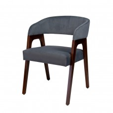 Кресло «Берни» с мягким сиденьем (деревянный каркас)