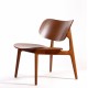 Стул «Coffee chair»  с жестким сиденьем (деревянный каркас)