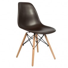 Стул «Eames» с жестким сиденьем (деревянный каркас)