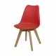 Стул «Eames W» с мягким сиденьем (деревянный каркас)