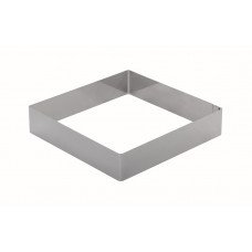 Форма для торта квадратная Luxstahl 220 мм, нержавеющая сталь
