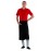 Футболка-поло мужская красная с коротким рукавом