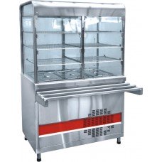 Прилавок-витрина холодильный ABAT «Аста» ПВВ-70КМ-С-02-НШ