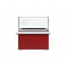 Прилавок холодильный Luxstahl ПХВ (С)-1200 с ванной охлаждаемой (7 вариантов цветов)