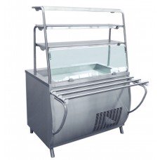 Прилавок-витрина холодильный ABAT «Премьер» ПВВ-70Т-01