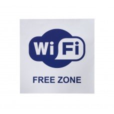 Информационная наклейка Wi-Fi 200х200 мм