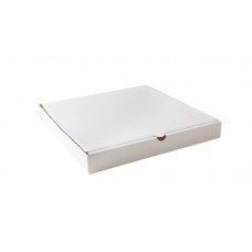 Коробка для пиццы 360х360х40 мм картон белый (в упаковке 50 шт.) [128969]