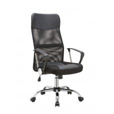 Офисное кресло «Benefit» с мягким сиденьем (хромированный каркас)