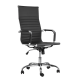 Офисное кресло «City» с мягким сиденьем (хромированный каркас)