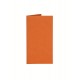 Папка-счет 220х120 мм Soft-touch, цвет: оранжевый
