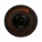 Тарелка для пасты «Corone Rustico» 252 мм черная с медным