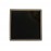Тарелка квадратная «Corone Rustico» 200 мм черная с зеленым