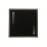 Тарелка квадратная «Corone Rustico» 260х260мм черная с белым
