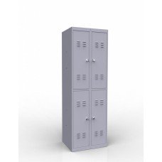 Шкаф металлический для одежды ШР-24 L600 600/500/1850