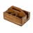 Ящик для сервировки 210х150 мм деревянный с ручкой